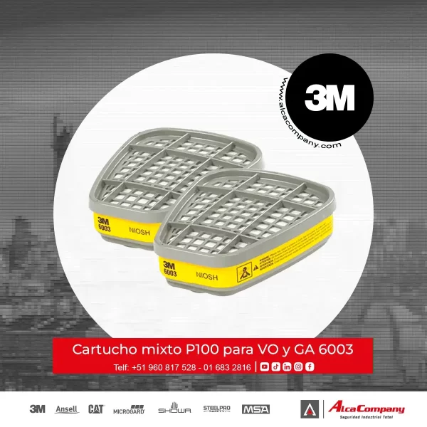 Cartucho mixto P100 para VO y GA 6003 Cartucho mixto P100 para VO y GA 6003