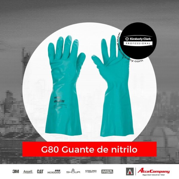 G80 Guante de nitrilo G80 Guante de nitrilo