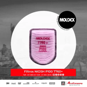 Filtros NIOSH P100 7760+