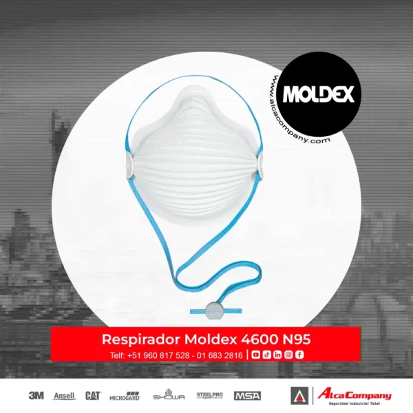 Respirador Moldex 4600 N95 Respirador Moldex 4600 N95 AIRWAVE