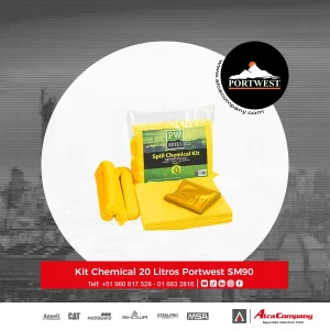 Kit Chemical 20 Litros Portwest SM90