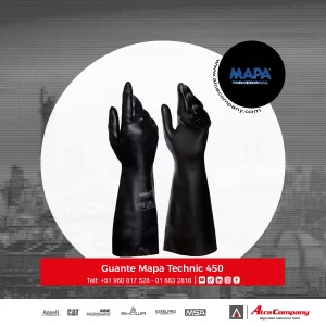 Guante Mapa Technic 450