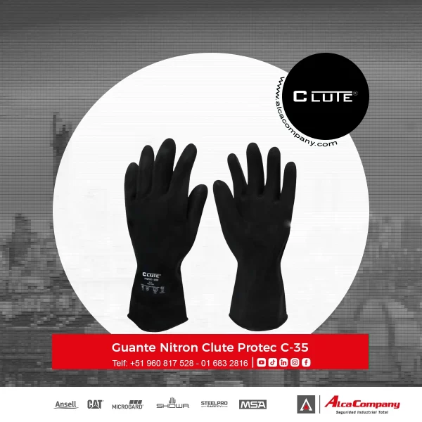 Guante Nitron Clute Protec C-35 Guante Nitron Clute Protec C-35