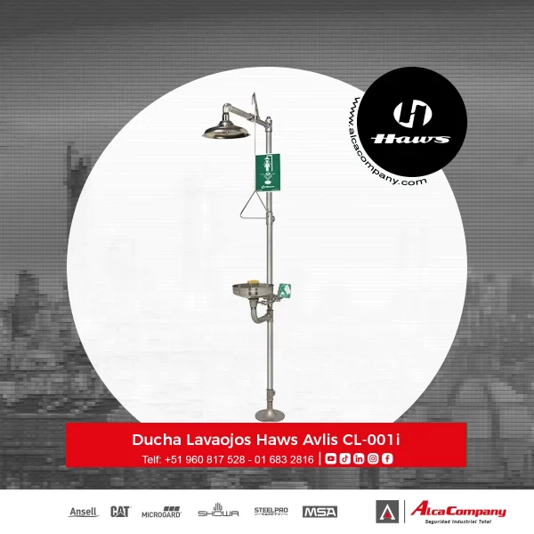 Ducha Lavaojos Haws Avlis CL-001i Ducha Lavaojos Haws Avlis CL-001i