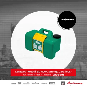 Lavaojos Portátil BD-600A StrongGuard (60L)