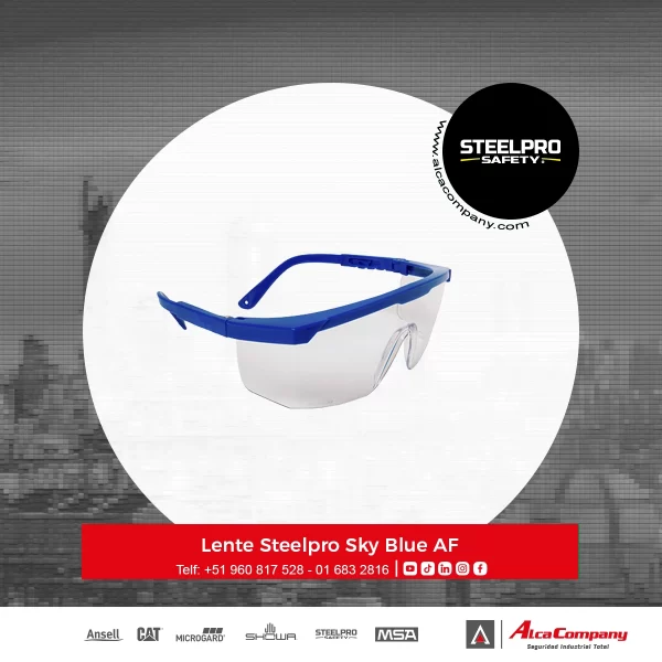 Lente Steelpro Sky Blue AF Lente Steelpro Sky Blue AF
