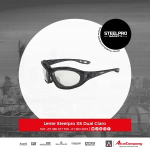 Lente Steelpro X5 Dual Claro