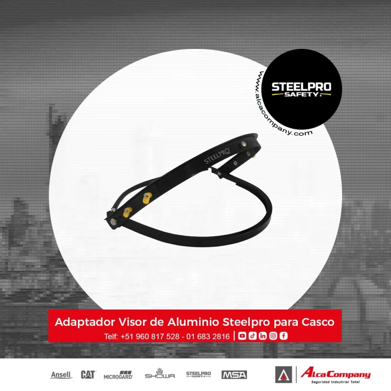Adaptador de Visor de Aluminio Steelpro para Casco
