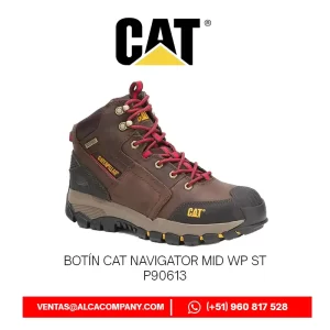Botín Cat Navigator Mid WP ST P90613