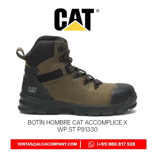 Botín hombre Cat Accomplice X WP ST P91330 Botín hombre Cat Accomplice X WP ST P91330