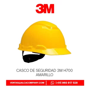 Casco de Seguridad 3M H700 Amarillo