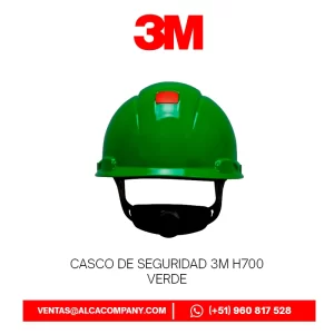 Casco de Seguridad 3M H700 Verde