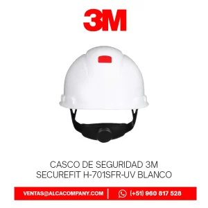 Casco de Seguridad 3M SecureFit H-701SFR-UV Blanco