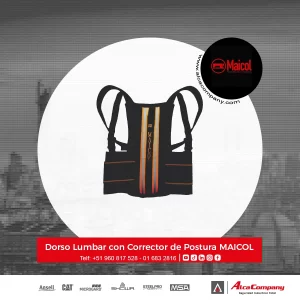 Dorso Lumbar con Corrector de Postura MAICO