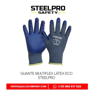 Guante Multiflex Látex Eco Steelpro