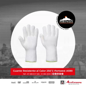 Guante Resistente al Calor 250°C Portwest A590