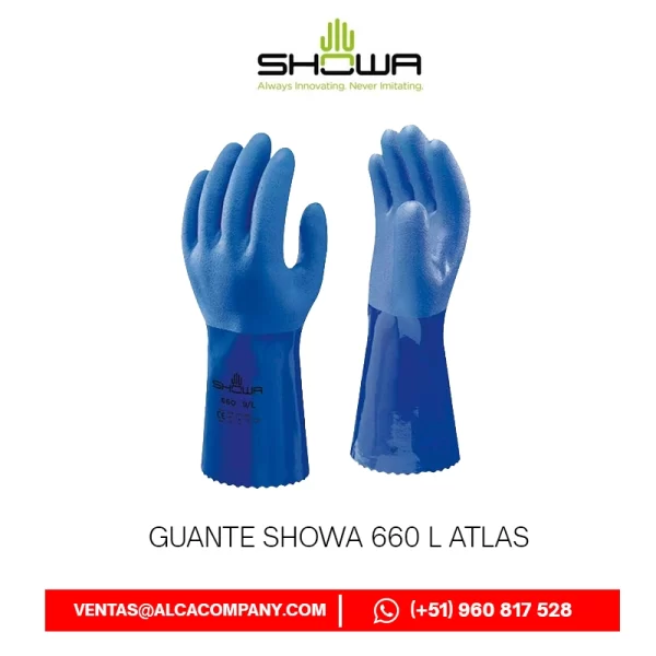 Guante SHOWA 660 L Atlas Guante SHOWA 660 L Atlas