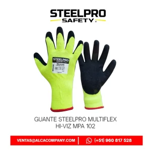 Guante Steelpro Multiflex Hi-Viz MPA 102