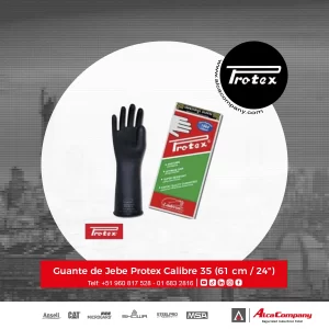 Guante de Jebe Protex Calibre 35 61 cm