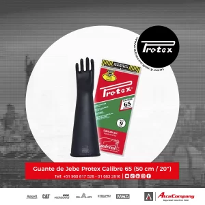 Guante de Jebe Protex Calibre 65 (50 cm / 20")