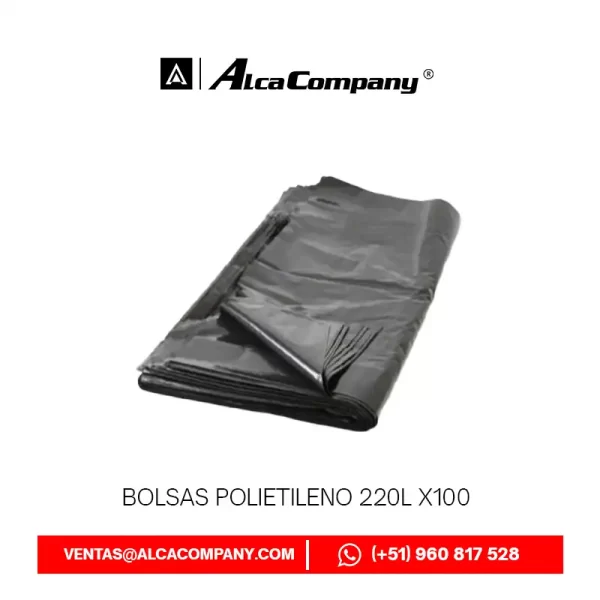 Bolsas Polietileno 220L x100 Bolsas Polietileno 220L x100