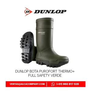 Dunlop Bota Purofort Thermo+ Full Safety Verde