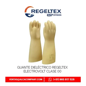Guante Dieléctrico Regeltex Electrovolt Clase 00