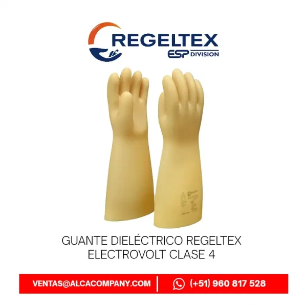Guante Dieléctrico Regeltex Electrovolt Clase 4 Guante Dieléctrico Regeltex Electrovolt Clase 4