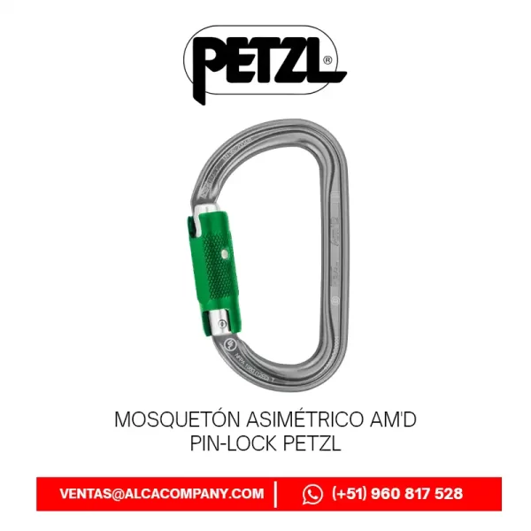 Mosquetón Am'D PIN-LOCK Petzl Mosquetón Am'D PIN-LOCK Petzl