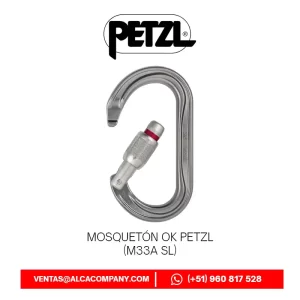 Mosquetón OK Petzl (M33A SL)