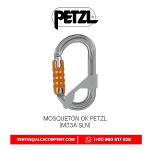 Mosquetón OK Petzl (M33A SLN)