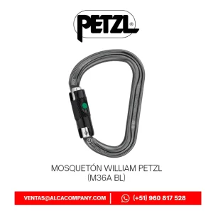 Mosquetón WILLIAM Petzl (M36A BL)