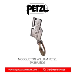 Mosquetón WILLIAM Petzl (M36A BLY)