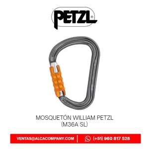Mosquetón WILLIAM Petzl (M36A SL)