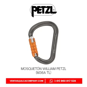 Mosquetón WILLIAM Petzl (M36A TL)