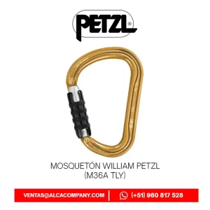 Mosquetón WILLIAM Petzl (M36A TLY)