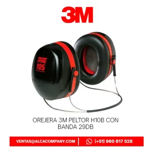 Orejera 3M Peltor H10B con Banda 29dB