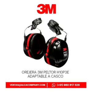 Orejera 3M Peltor H10P3E Adaptable a Casco