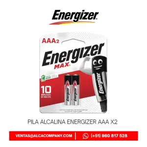 Pila Alcalina Energizer AAA x2