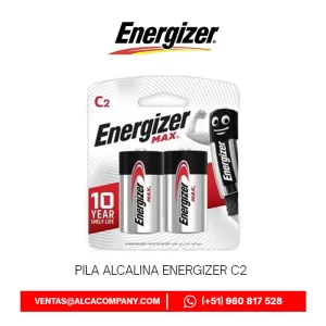 Pila Alcalina Energizer C x2