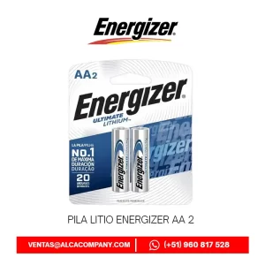 Pila Litio Energizer AA x2