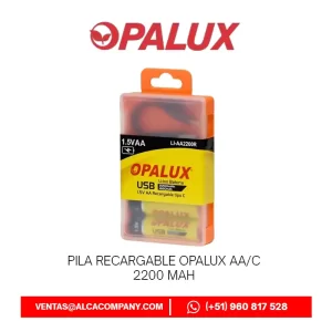 Pila Recargable Opalux AA-C 2200 mAh