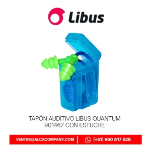 Tapón Auditivo Libus Quantum 901467 con Estuche