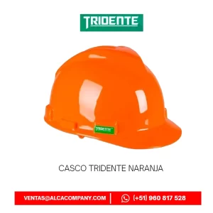 Casco Tridente Naranja